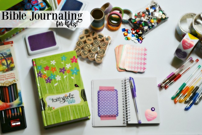 bible journaling for kids