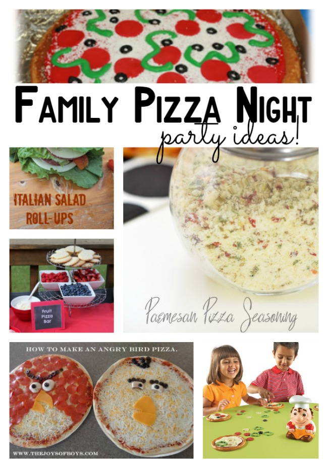 Family Pizza Night Party Ideas