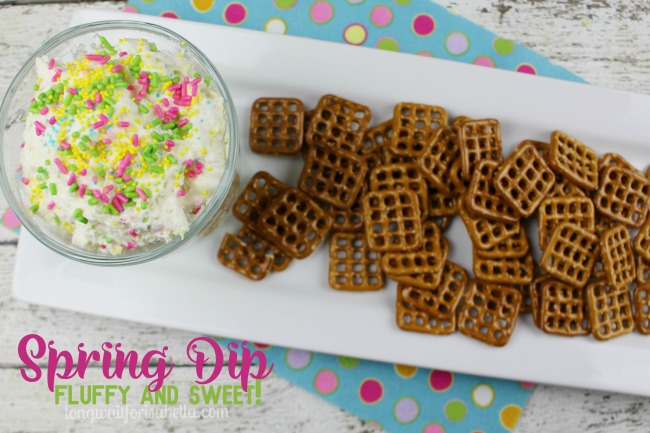 Fluffy and Sweet Spring Dip