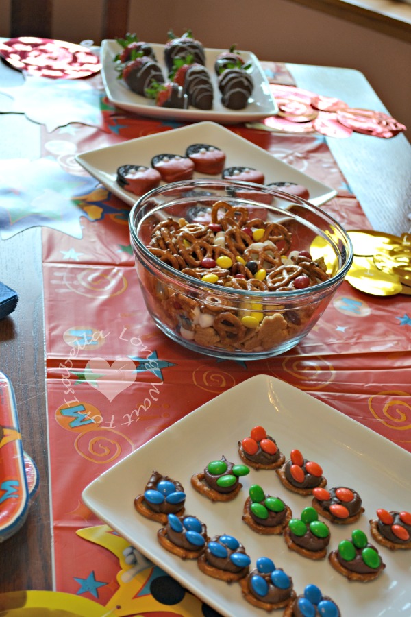 Mickey Mouse Party Snacks