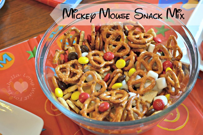 Mickey Mouse Snack Mix