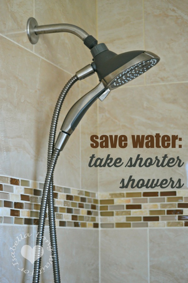 Save Water Take Shorter Showers