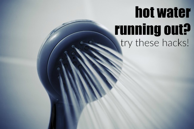 hot shower water