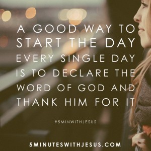 5 Minutes with Jesus Quote