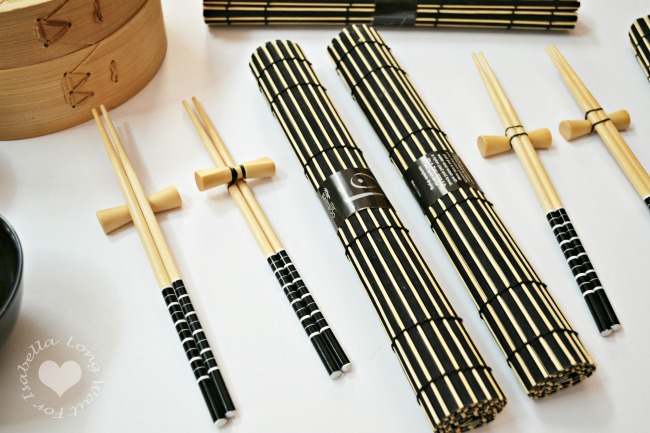 Chopsticks and Bamboo Mats