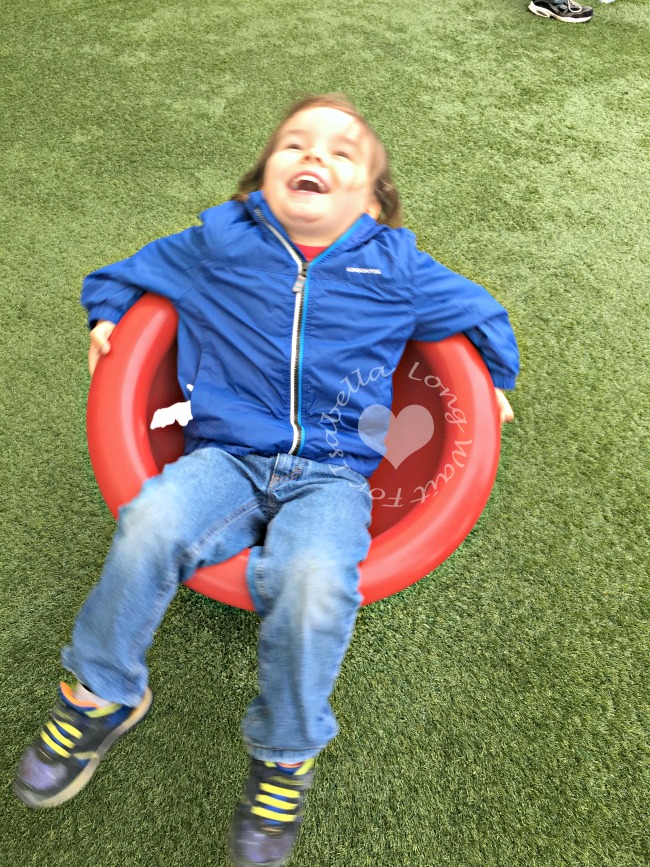 Spinning Seat in Kids' Zone