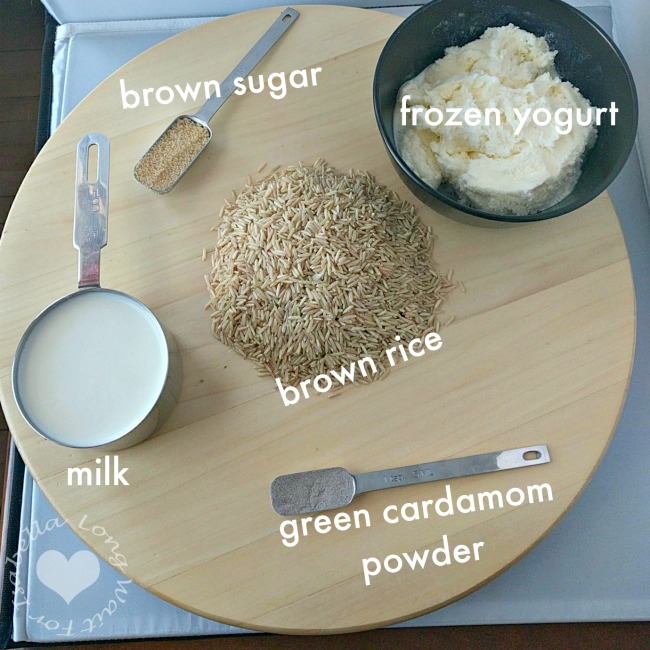 Brown Rice Ice Cream Ingredients