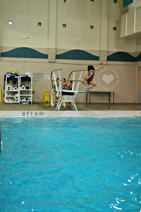 Enjoying the High Dive