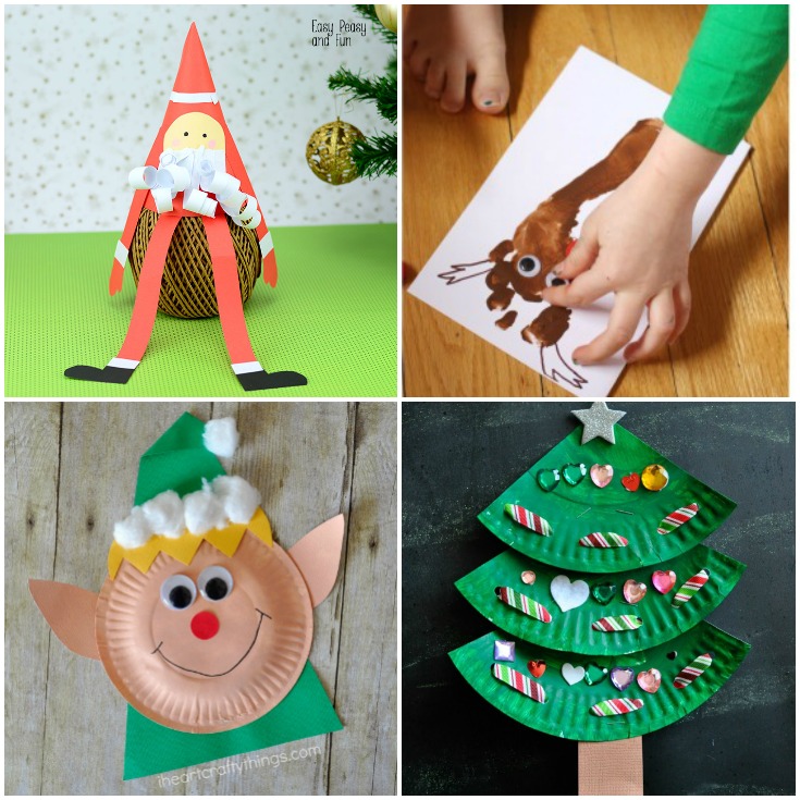 Simple Christmas Crafts for Toddlers - Easy Peasy and Fun