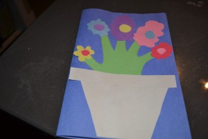 Handprint Preschool Card