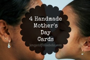 handmade mother's day cards