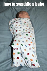 How to Swaddle a Baby