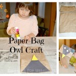 owl paper bag craft