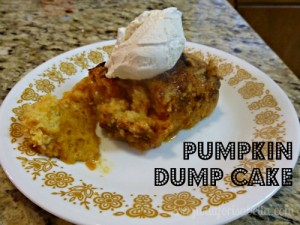 pumpkin dump cake