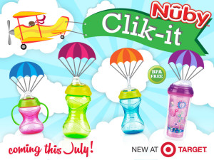 nuby clik it cups