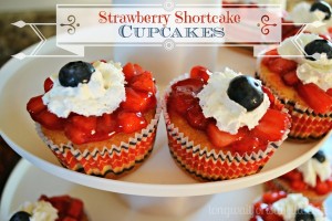 Strawberry Shortcake Cupcakes