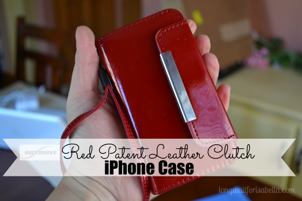 Patent Leather Clutch iPhone Case