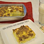 Vegetarian Egg, Potato and Sausage Casserole