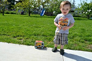 If It's a Truck, He Loves It!