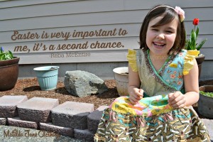 Her Easter Dress is Ready and So Cute!