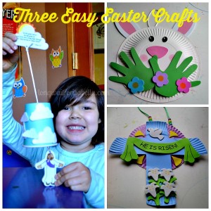 Three Easy Easter Crafts For Kids