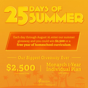Monarch Individual Plans Giveaway