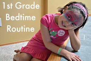 1st Grade Bedtime Routine