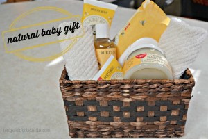Natural Baby Gift Ideas #BabyBee