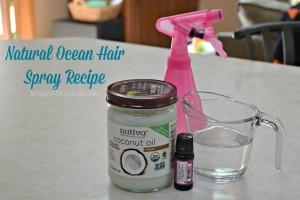 DIY Natural Ocean Hair Spray Recipe