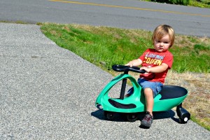 He Loves His Push Vehicles #MovingMoments