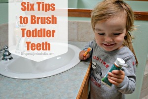 Six Tips to Brush Toddler Teeth