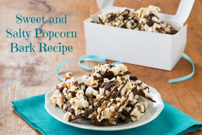 Sweet and Salty Popcorn Bark Recipe