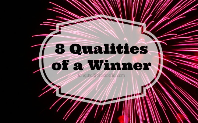 8 Qualities of a Winner