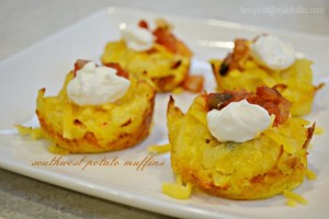 Breakfast or Brunch? Southwest Potato Muffins