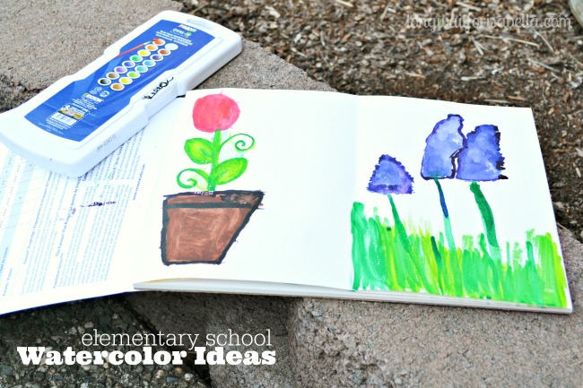 Watercolor Ideas for Kids!