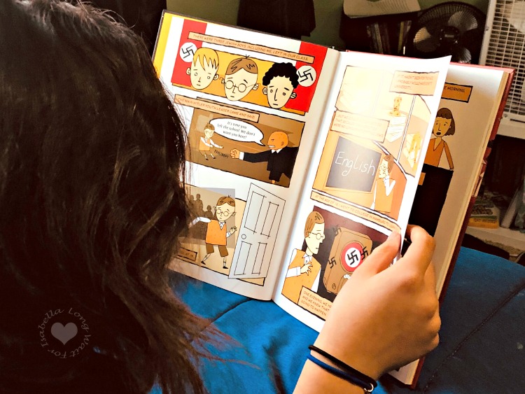 Survivors of the Holocaust - graphic novel for kids about the Holocaust