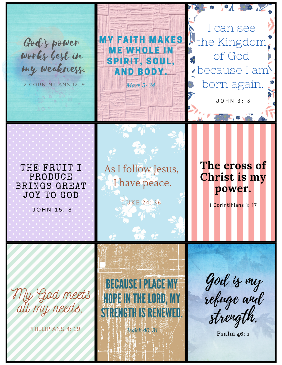 18-christian-affirmations-with-free-printable-cards