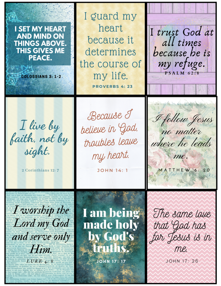 Free Printable Christian Birth Affirmations