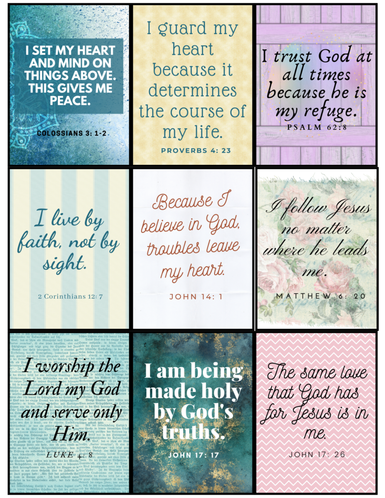 Free Printable Spiritual Cards For Children