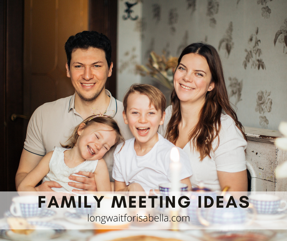 Family Meeting Ideas
