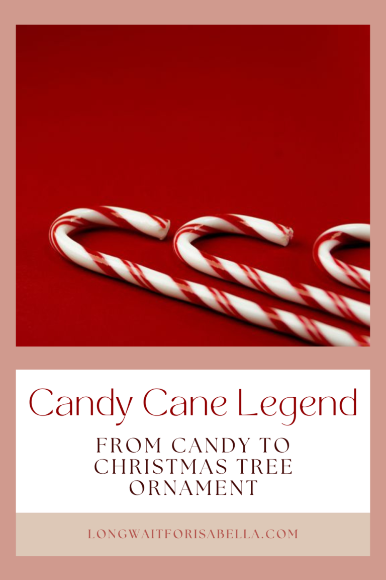 Candy Cane Legend from Candy to Christmas Tree Ornaments